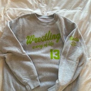 RUDIS wrestling crew neck size S